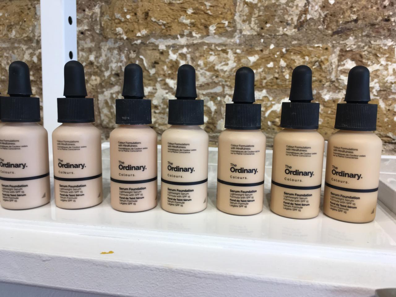 New The Ordinary Colours Foundation Sneak Peek And Colour Chart ⋆ Niapattenlooks
