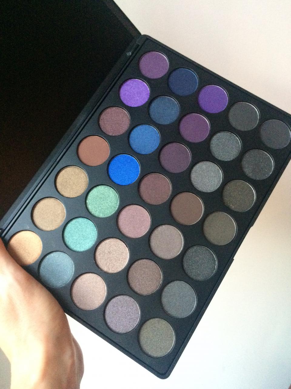 Morphe D Dark Colour Smoky Eyeshadow Palette Niapattenlooks